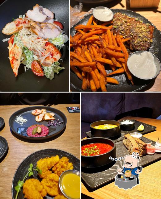 Еда в "The Бык" Еда в "The Бык"