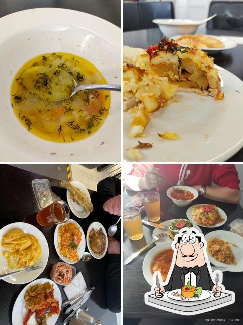 Еда в "Луче"