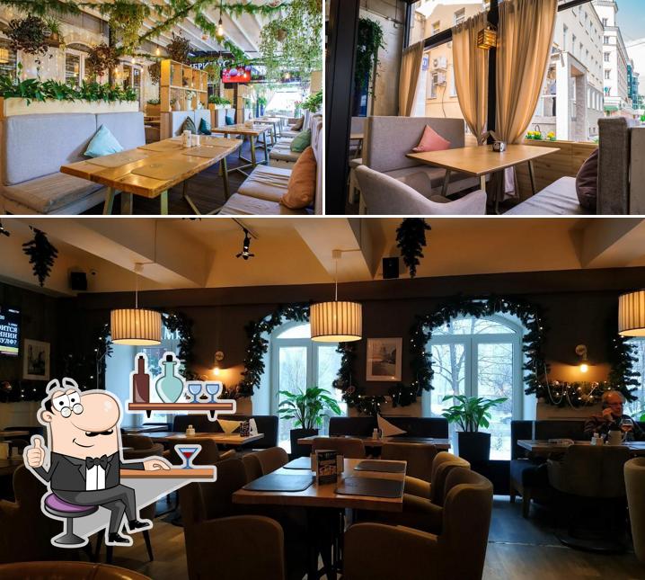 Интерьер "Гамбринуса на Марксистской"