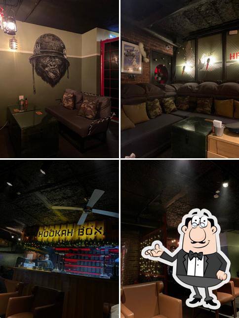 Посмотрите на внутренний интерьер "Ресторана НООКАН BOX Aviator"