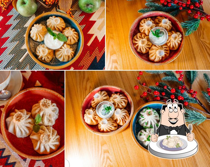 Вареники в "Сациви"