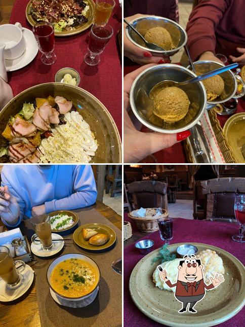 Блюда в "Трактире Хлебникове"