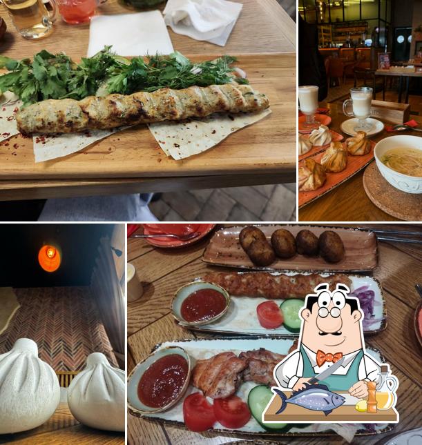 Лосось гриль в "Вай, Гоги"