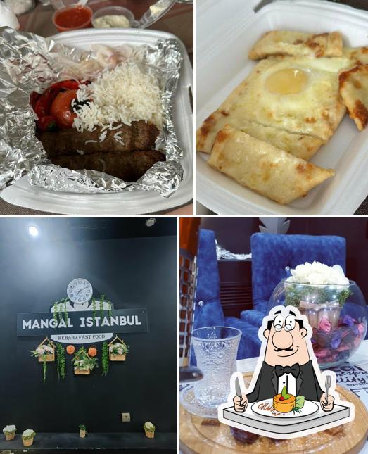 Еда в "Mangal-stambul"