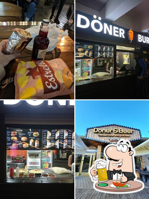 Насладитесь стаканом темного или светлого пива