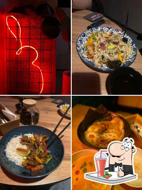 Насладитесь напитками из бара "Miso izakaya"