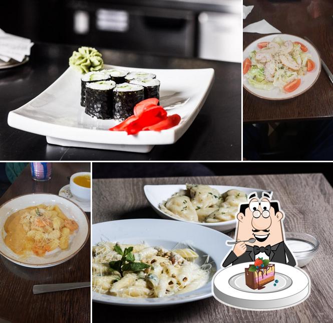 Шоколадный торт в "кафе Мята"