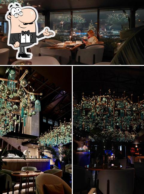 Посмотрите на внутренний интерьер "Ten June"