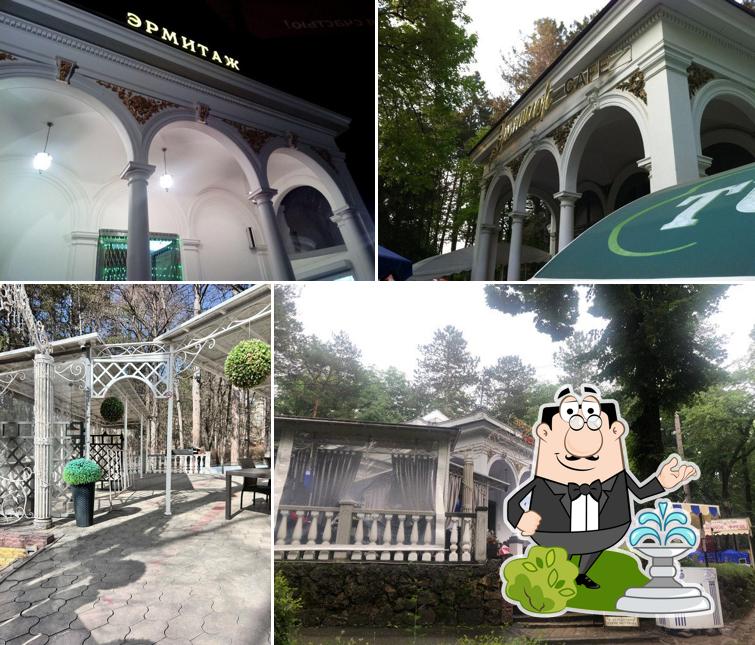 Внешнее оформление - важная особенность "Эрмитажа"