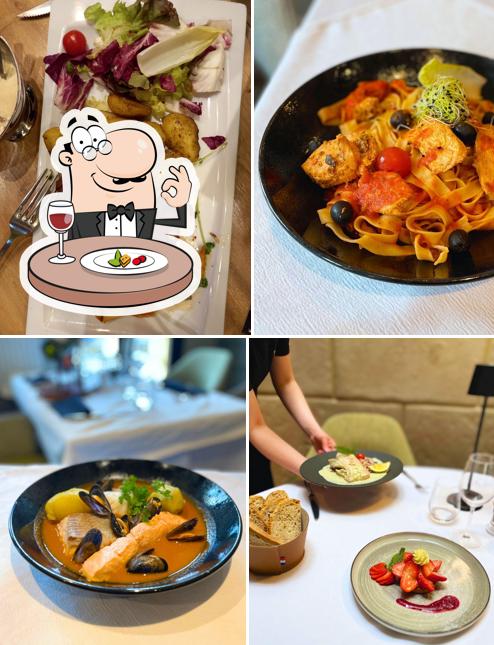 Еда в "Restaurant Brasserie Chez Jules"