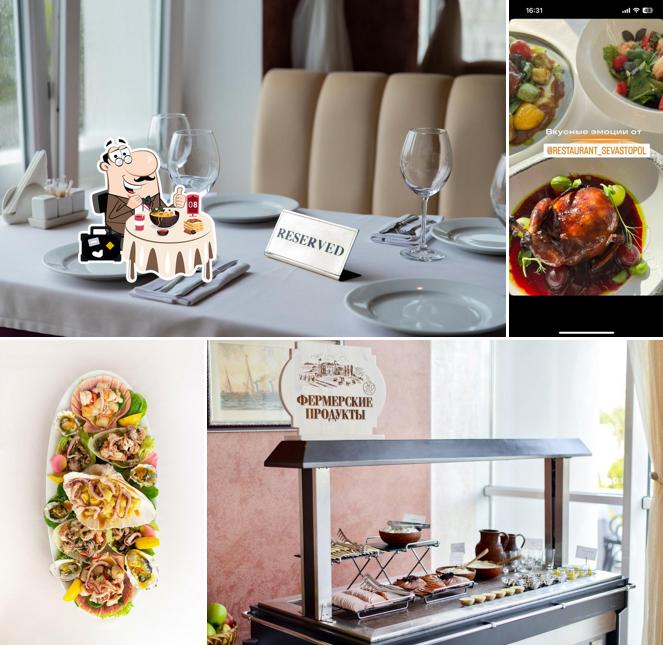 Еда в "Ресторане Севастополь"