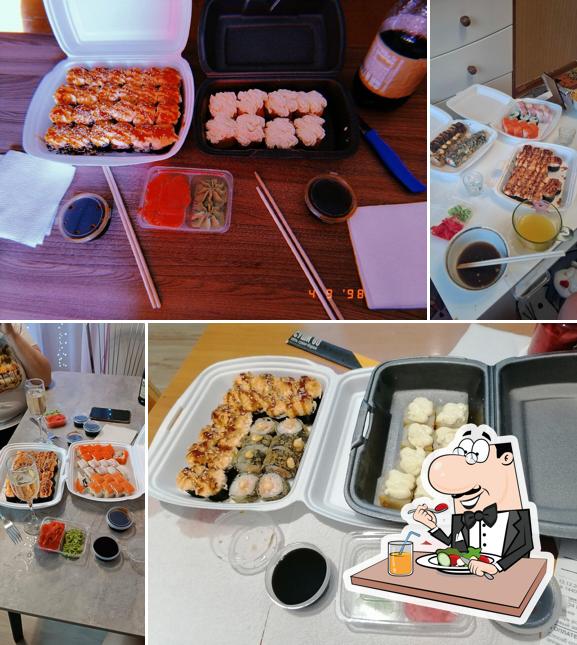 Еда в "Суши Go"