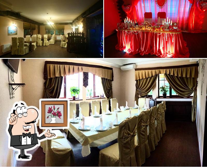 Интерьер "Ресторана Очаг"