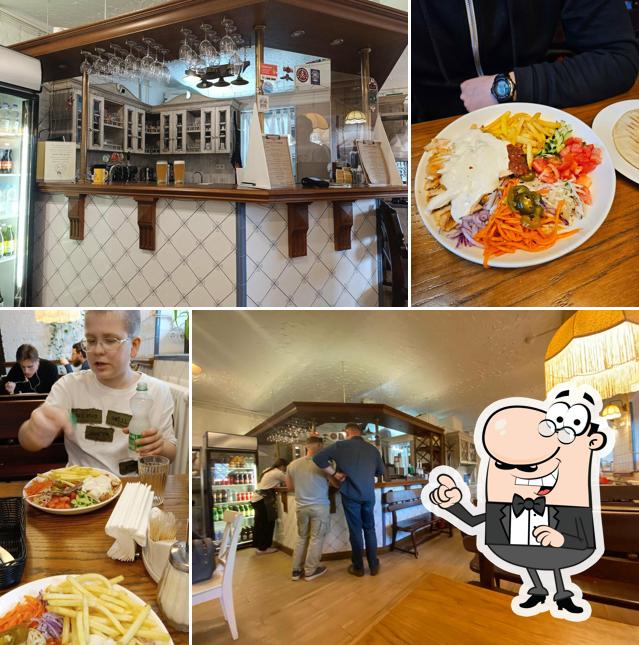 Посмотрите на внутренний интерьер "EVOШаверма"