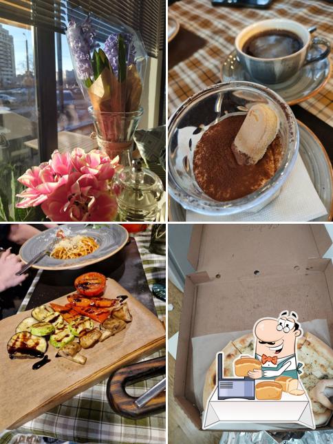 Чесночный хлеб в "Chelentano Bar"