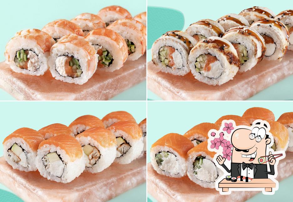 Отведайте различные виды суши