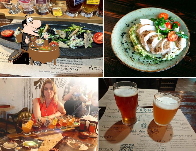 Еда в "Родня"