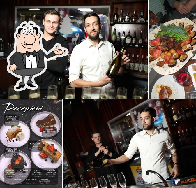 Интерьер "Etro кафе"