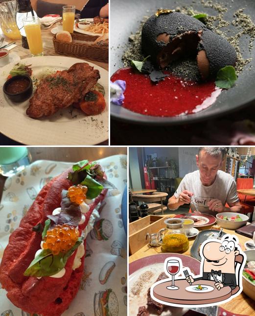 Еда в "Русском Манчестере"