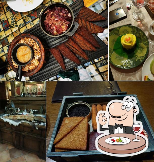 Блюда в "Пивном ресторане Blackwood"