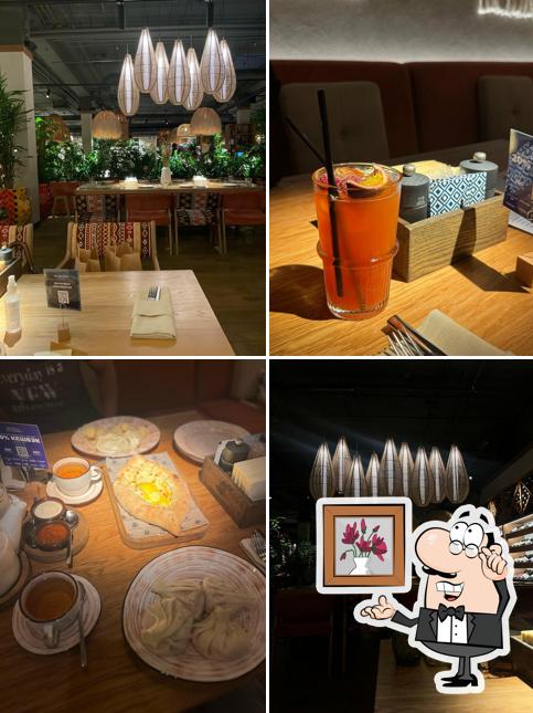 Посмотрите на внутренний интерьер "Pro. Хинкали"