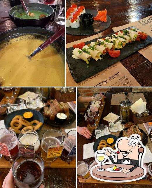 Еда в "Родня"