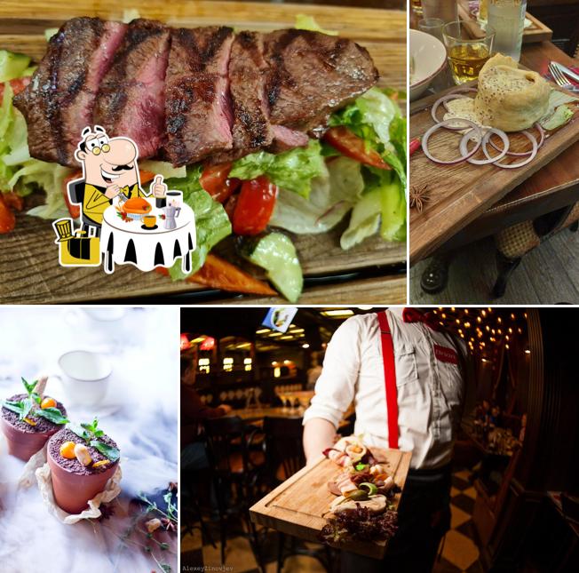 Еда в "Углях"