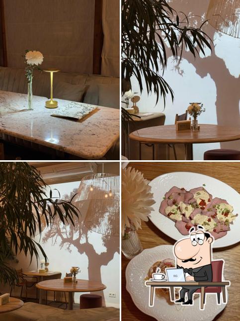 Посмотрите на внутренний интерьер "Боны Капона"