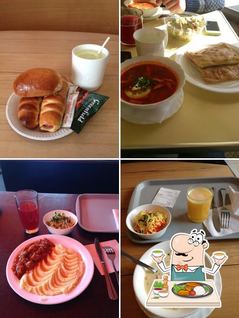 Блюда в "Колобке"