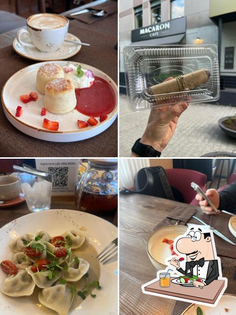 Еда в "Macaron"