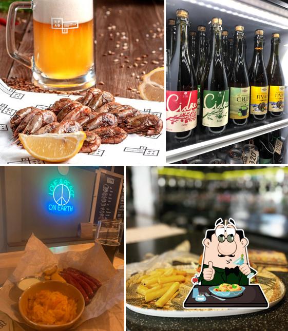 Блюда в "Гараже"