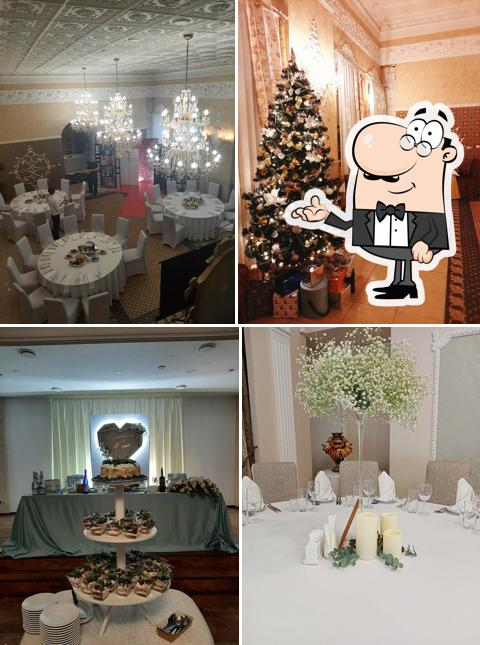 Посмотрите на внутренний интерьер "Купеческого"