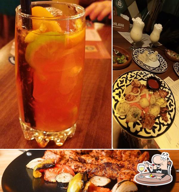 Блюда в "Чайхане Пахлава"