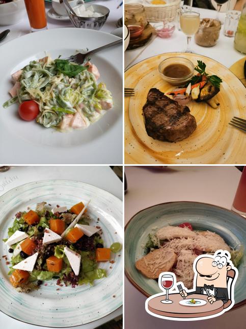 Блюда в "Ресторане Квартира № 162"