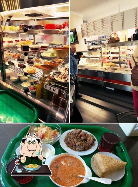 Блюда в "Курортной столовой"