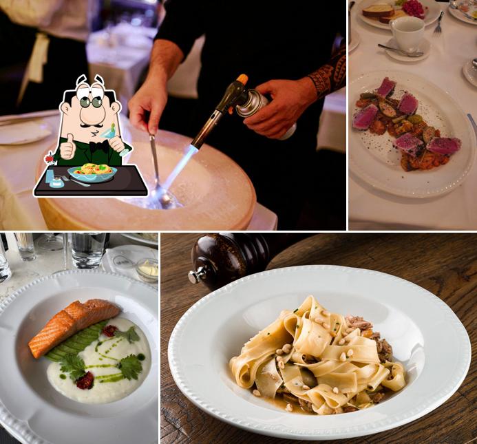 Блюда в "Cafe de Paris"