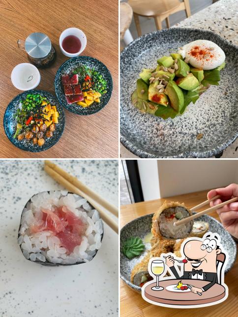 Еда в "Hēre sushi"