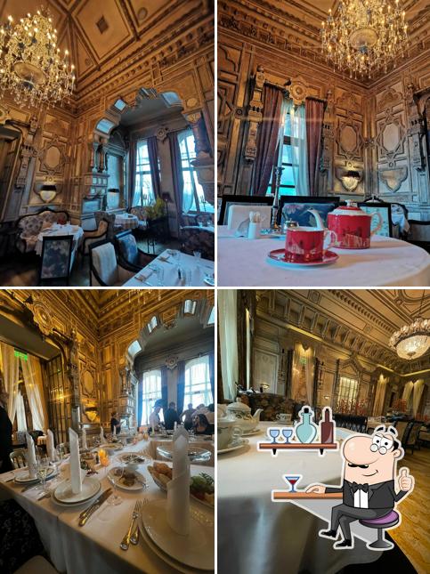 Посмотрите на внутренний интерьер "Паризьена"