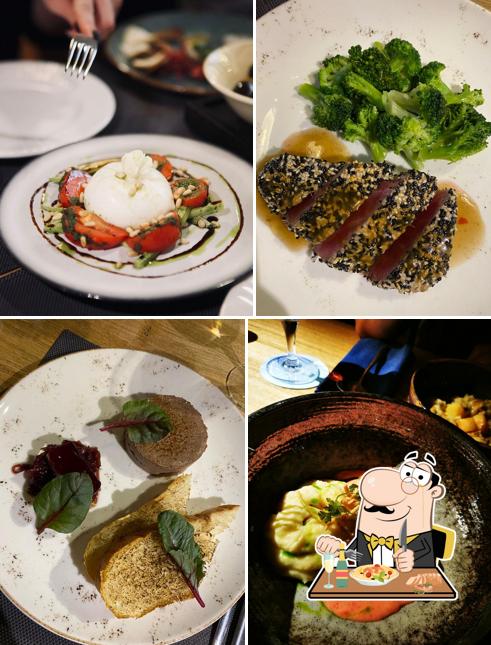 Еда в "Lambic Seafood"