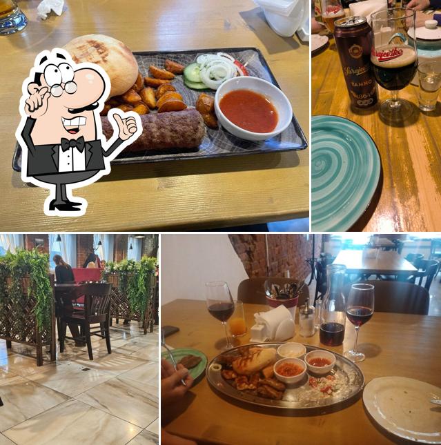 Интерьер "Сербской Таверны"