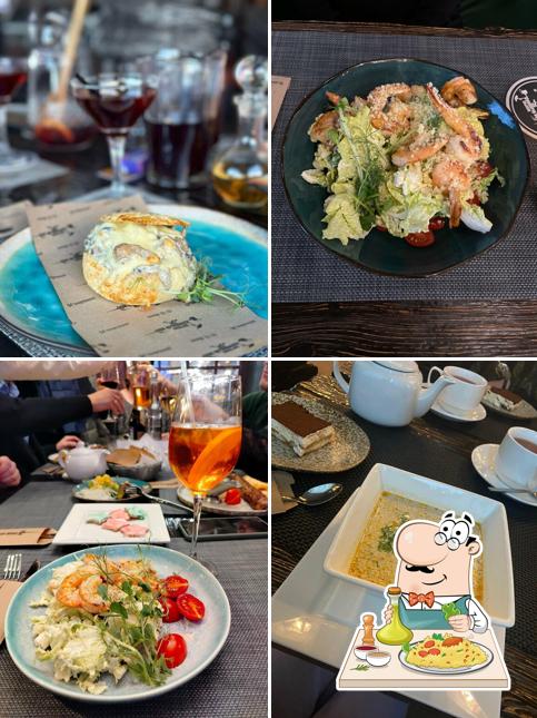 Еда в "Длинный нос"