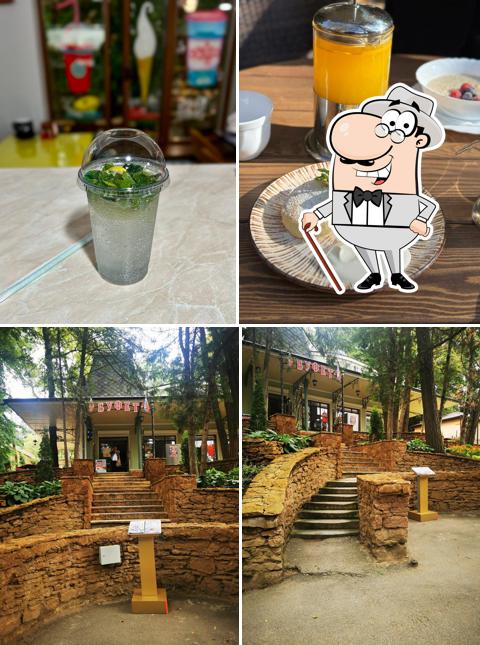 В Буфет есть внешнее оформление, напитки и многое другое