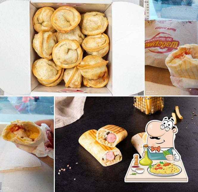 Еда в "Шаверма по-питерски"