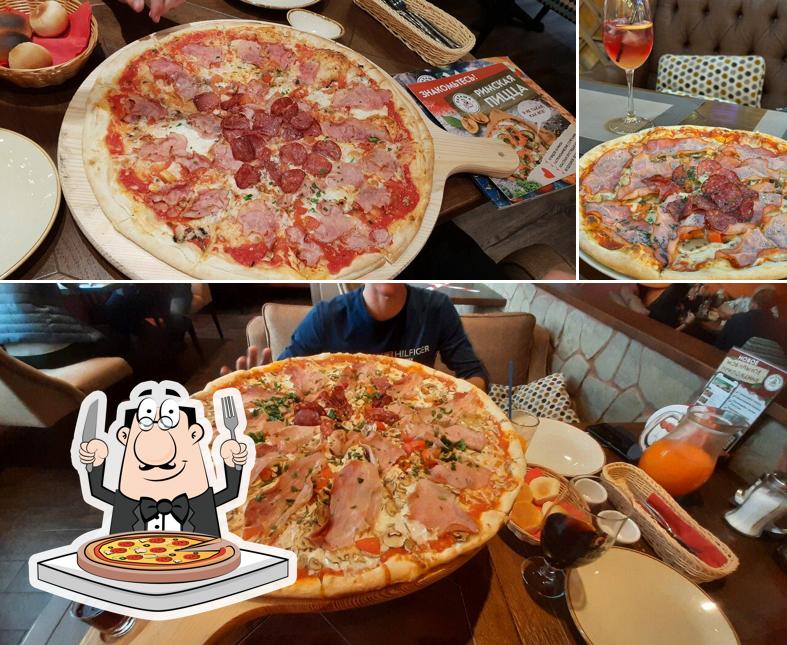 Попробуйте разные варианты пиццы