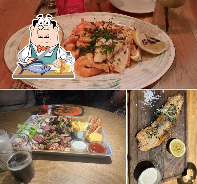 Лосось гриль в "Proмясо и рыбу"