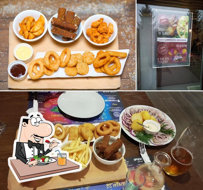 Блюда в "Гриле-баре Греночка"