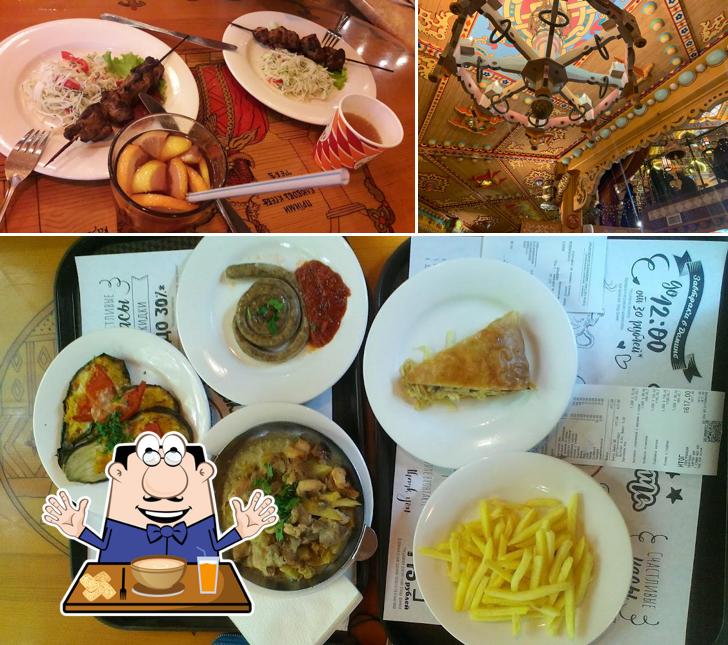 Блюда в "Русском дворе"