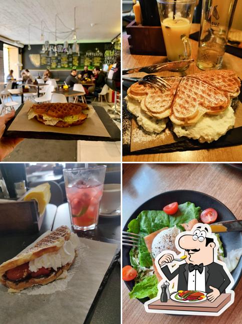 Блюда в "Vaffel"