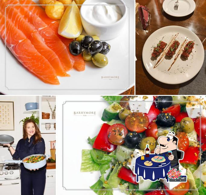 Сашими в "Бэрриморе паб"