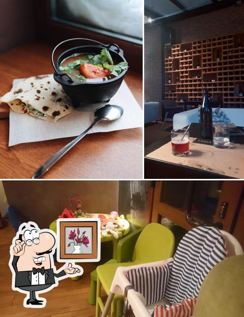 Посмотрите на внутренний интерьер "Луги"